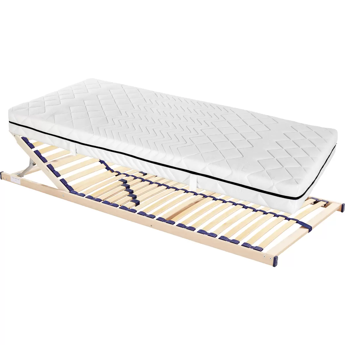 Matratzen-/Lattenrost-Set Primavera H2 80 x 200 weiss