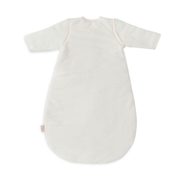 Jollein Winter Slaapzak Met Afritsbare Mouw Rond - 110 cm - Rib - Ivory
