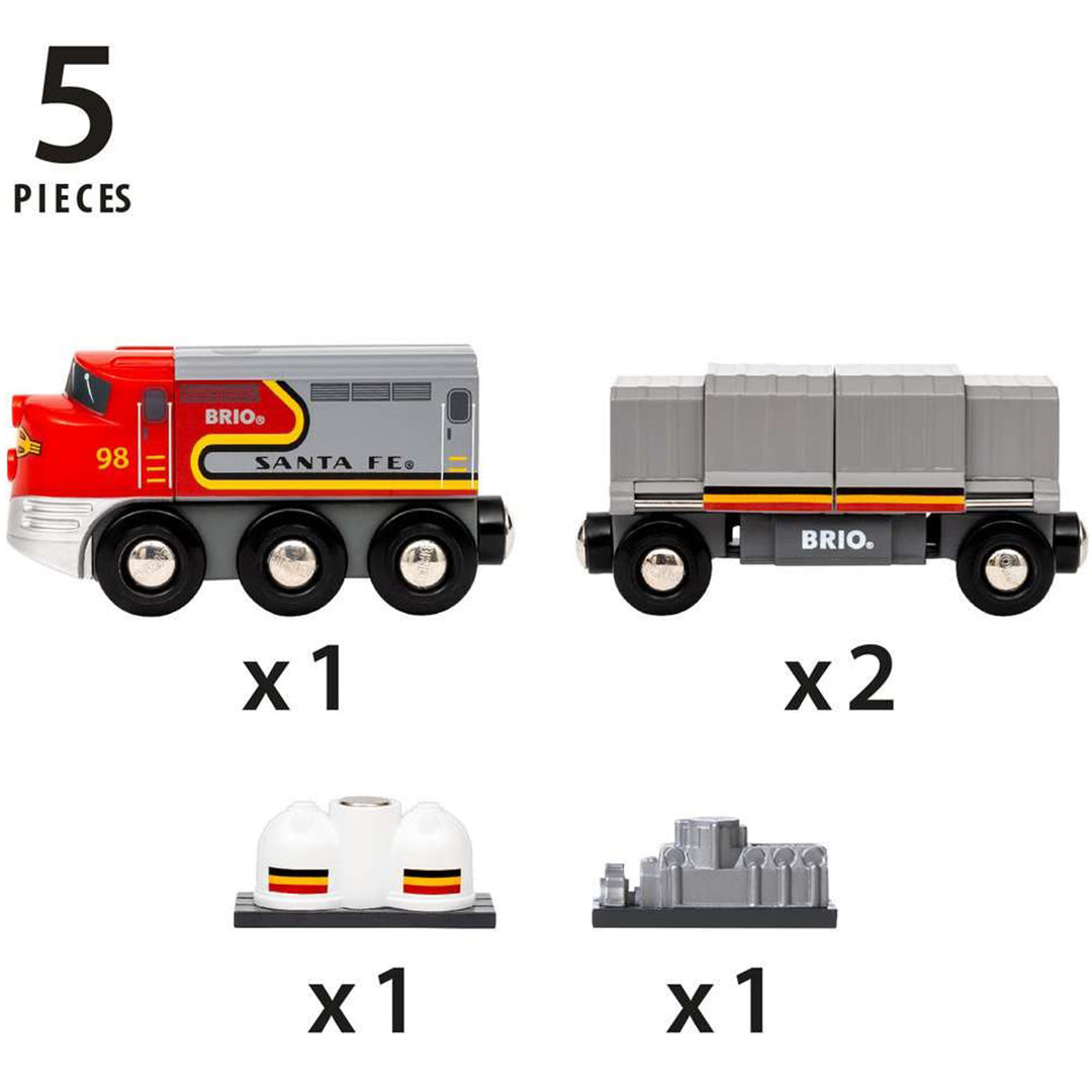 brio trein santa fe - 5-delig