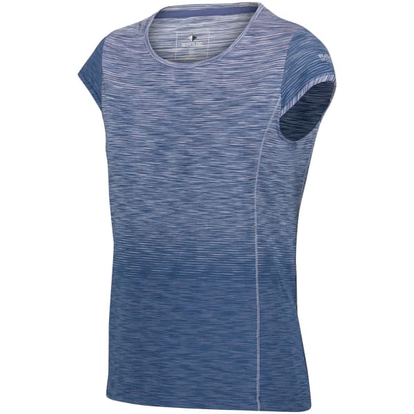 T-shirt randonnée REGATTA W HYPERDIMENSION II DUSTY DENIM OMBRE