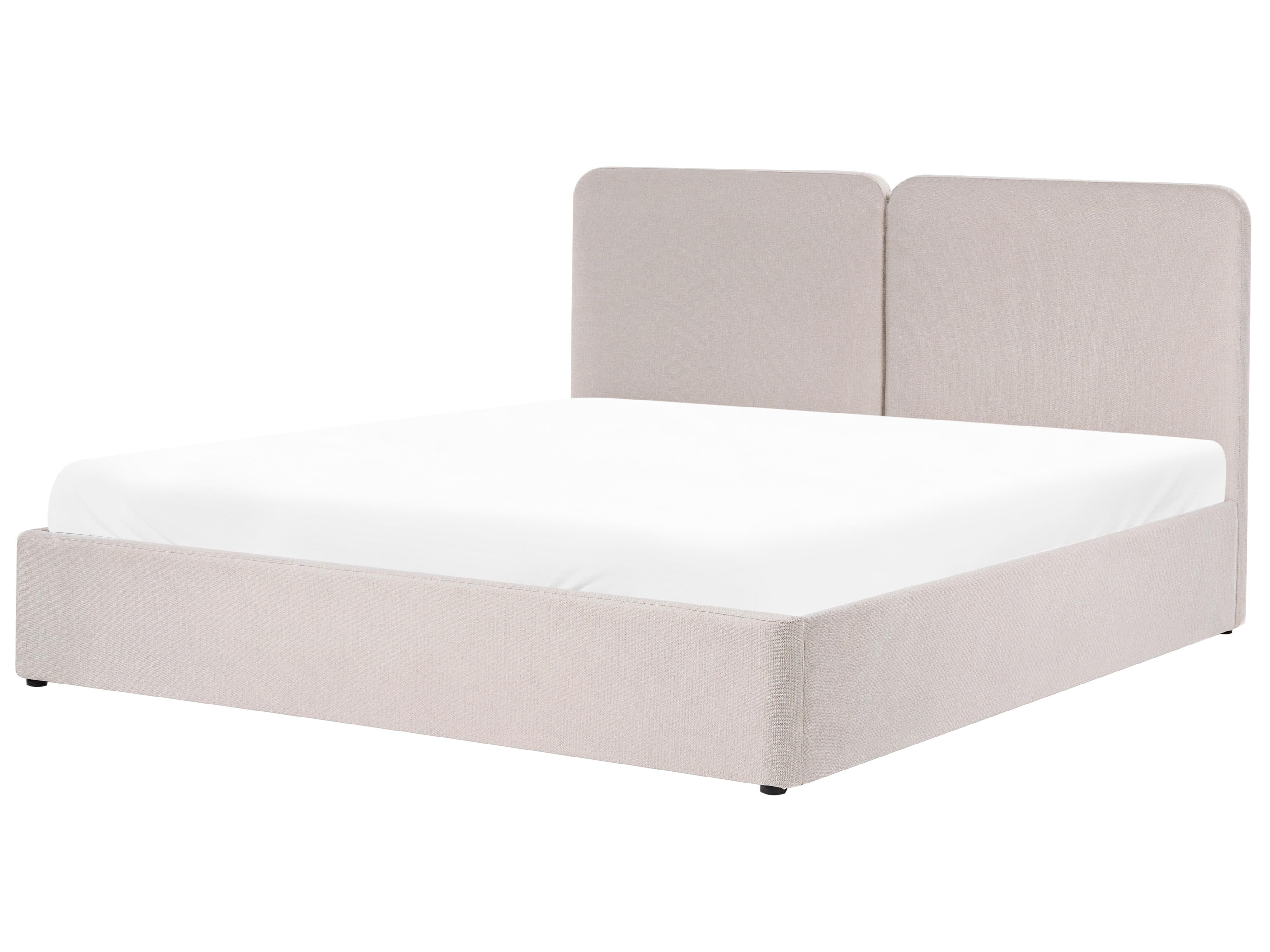 Bed met opbergruimte Stof ARBOIS 180 x 200 cm Beige