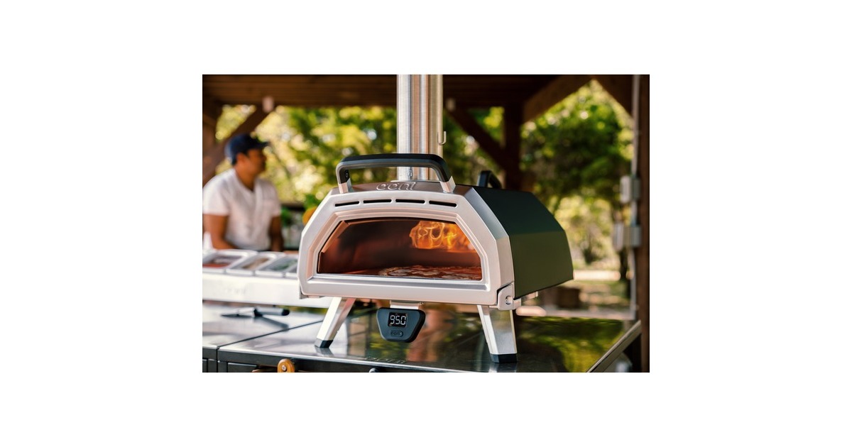 OoniKaru 16 pizzaoven  (Roestvrij staal/zwart)