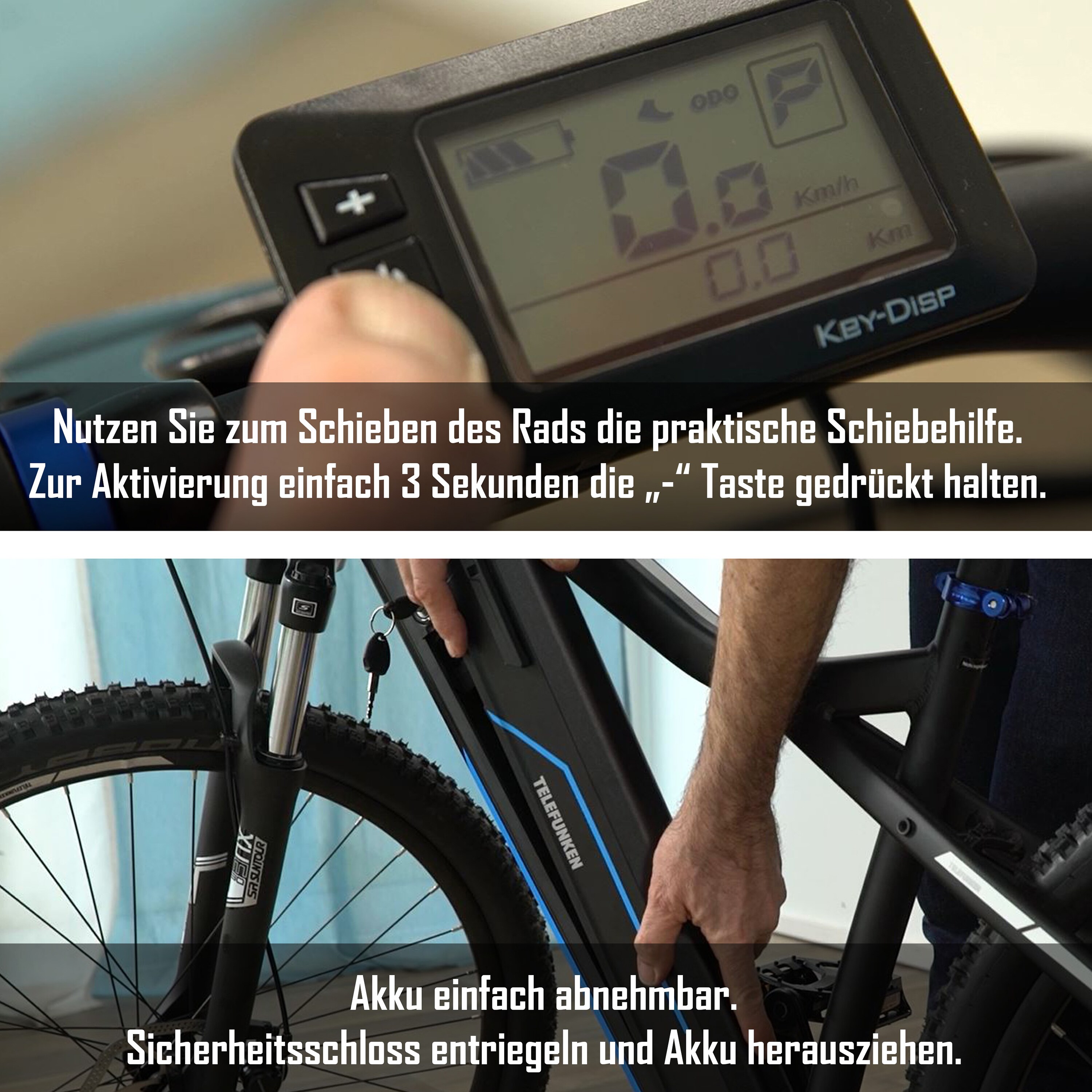 Telefunken Aufsteiger M935 MTB E-Bike, 27,5