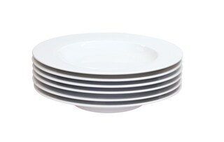 KAHLA Suppenteller ARONDA 6er Set Porzellan weiß