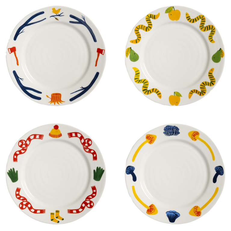 &klevering Haines dinerbord Ø22 set van 4