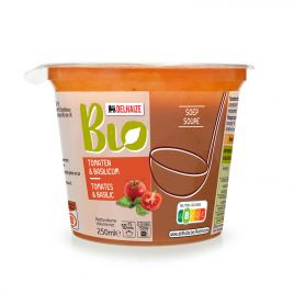 Delhaize Biologische tomatensoep (voor uw eigen risico, geen restitutie mogelijk)