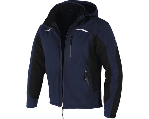 Winter softshelljack Hammer Workwear blauw maat XXXL