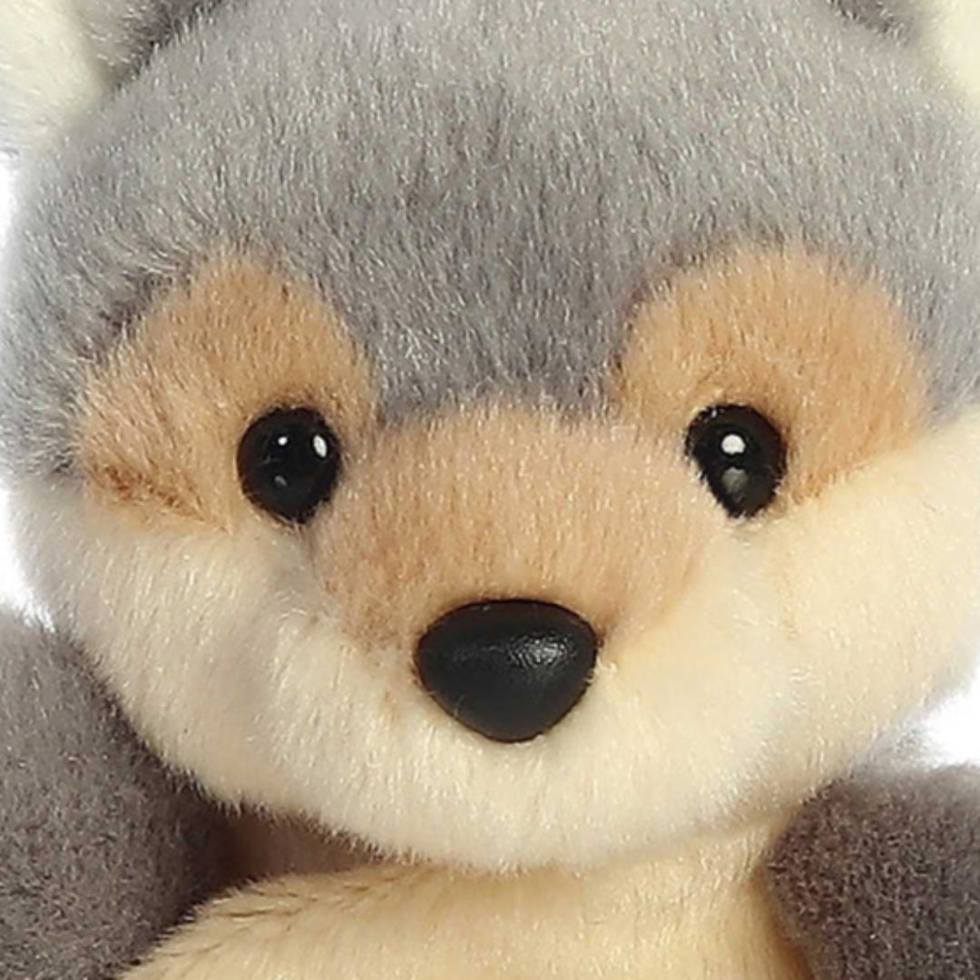 palm pals knuffelwolf lucian - 13 cm