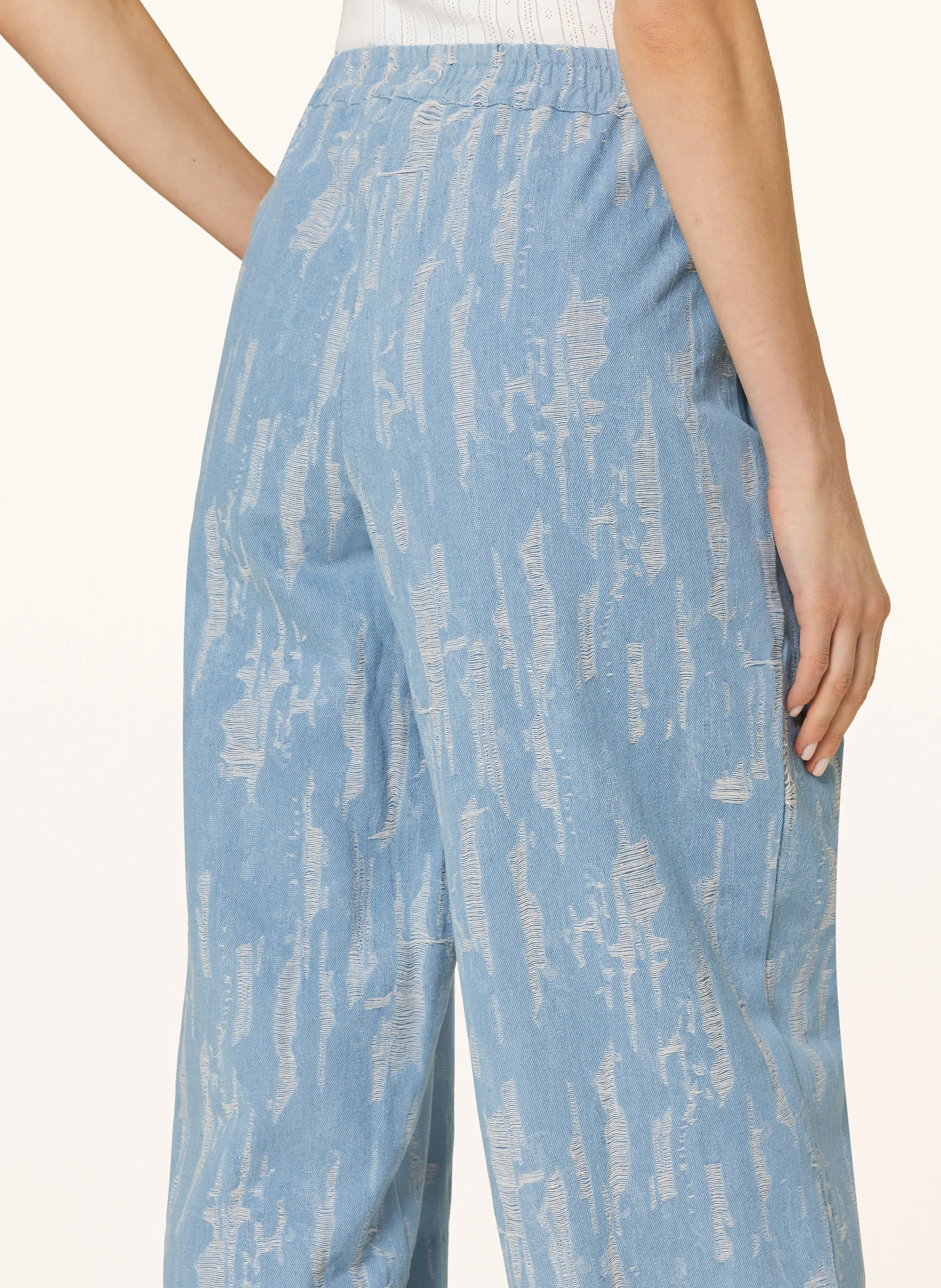 lollys laundry Marlenehose RITALL in Jeansoptik