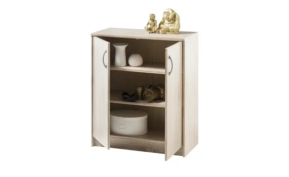 Kommode Optimus Eiche Sonoma (Nachbildung) Ausführung I (2 Türen) 86 cm