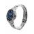Oris Herrenuhr Aquis Date Automatik-Taucheruhr Blau