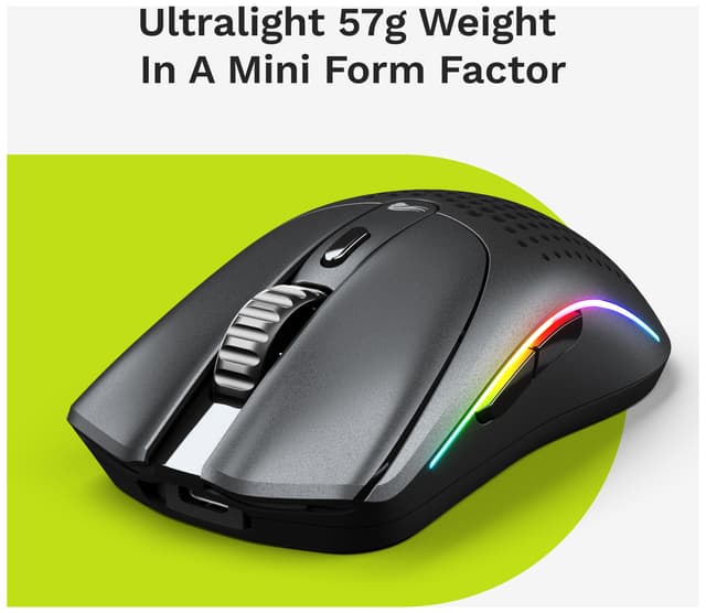Glorious Model O 2 mini trådløs gaming mus (black)