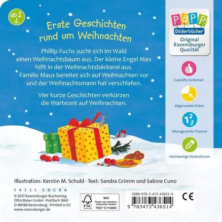 Ravensburger Meine allerersten Weihnachtsgeschichten