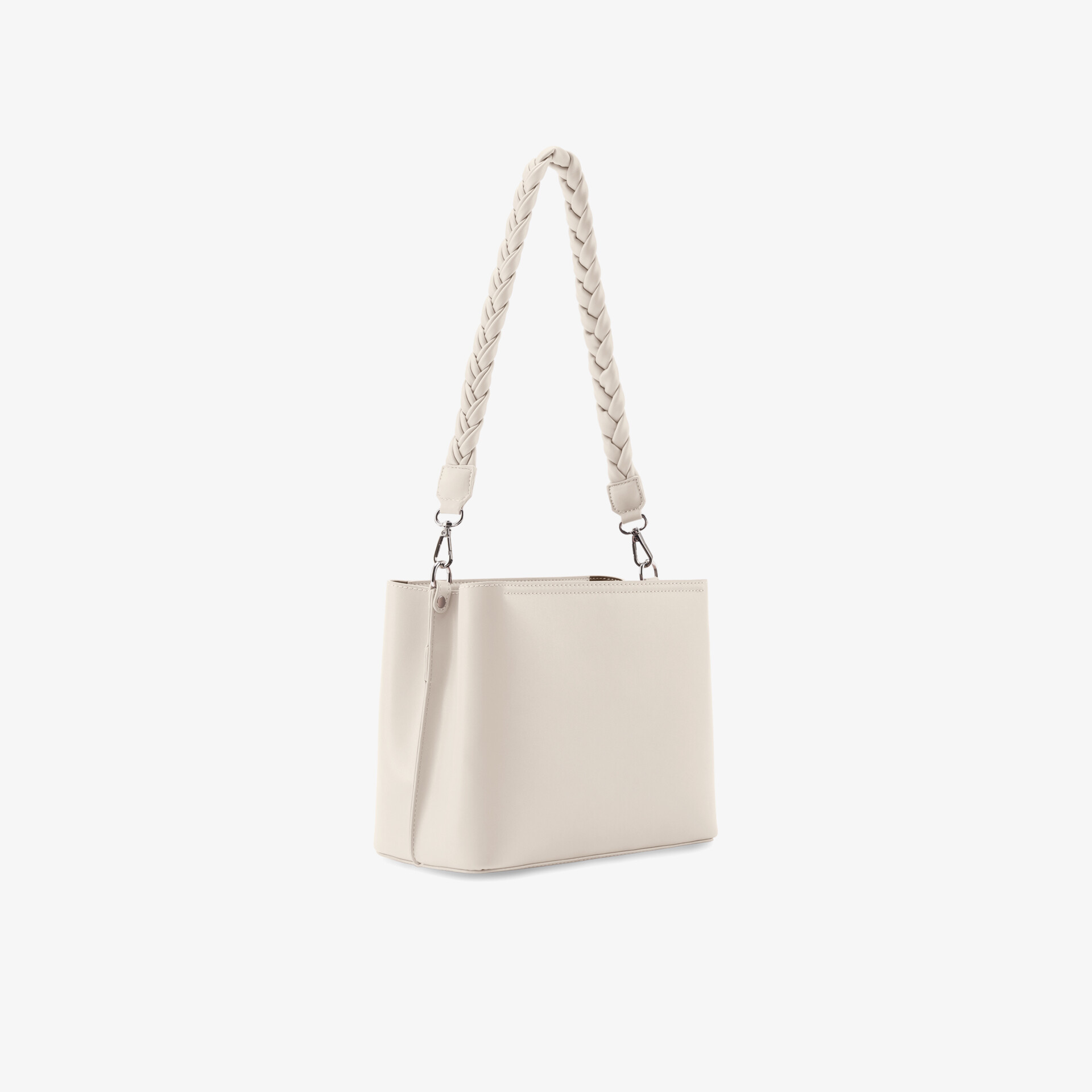 SEIDENFELT Melbu Hobo Damen Umhängetasche beige