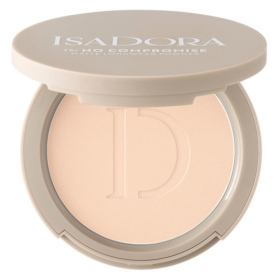 IsaDora The No Compromise Matte Longwear Powder 60 Neutral Porcelain 7g