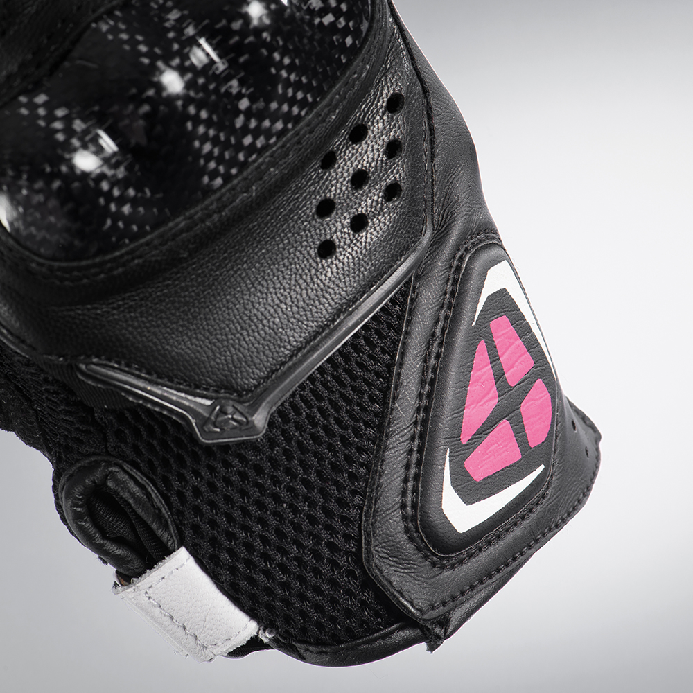Ixon - Gants femme RS4 Air Lady Noir / Fuchsia