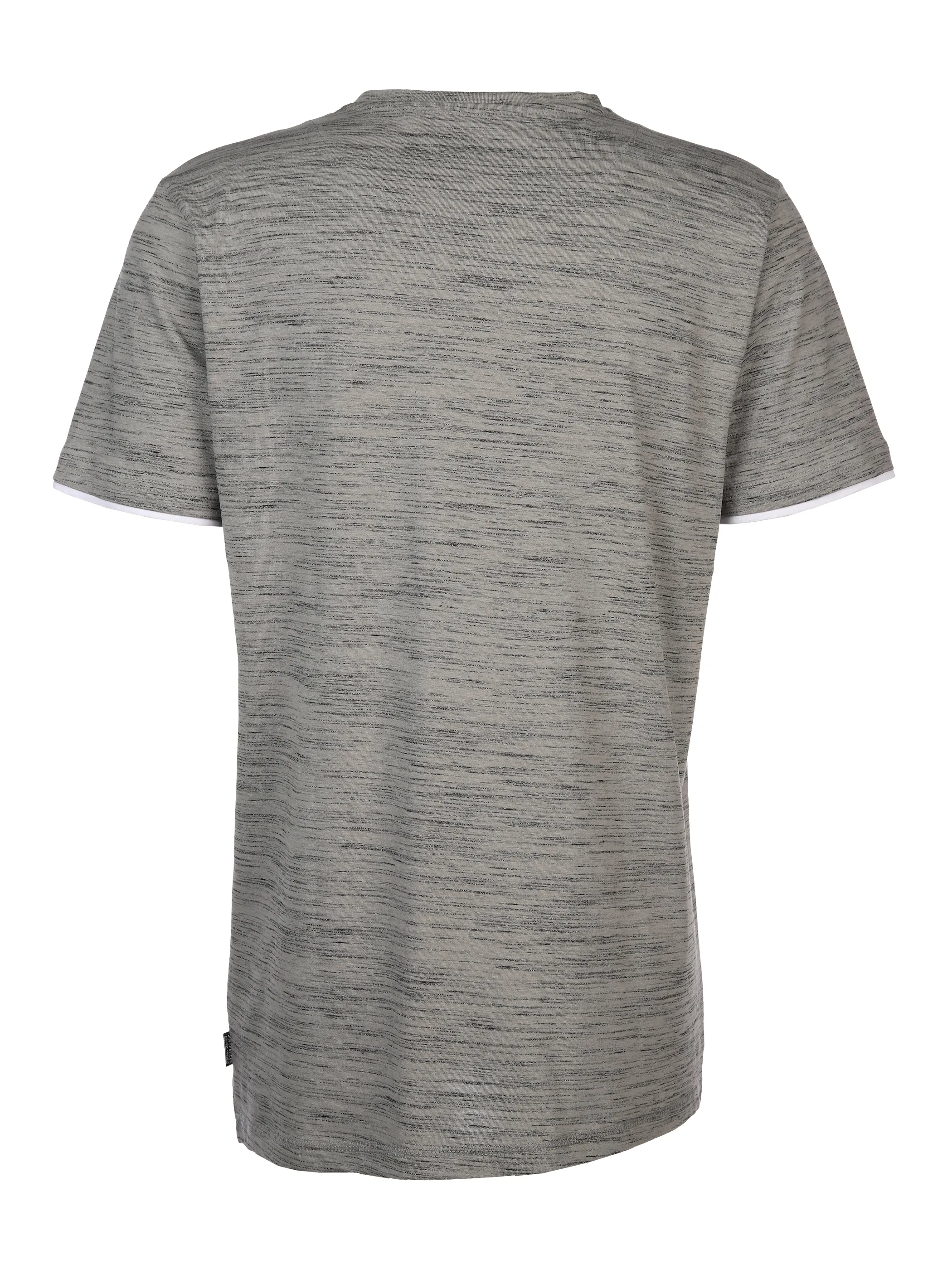 Herren Henleyshirt in 2in1 Optik