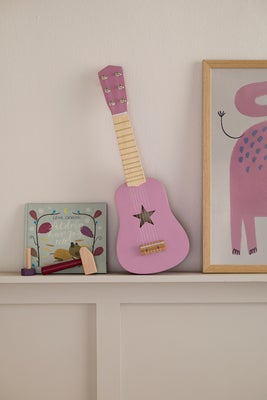Kid's Concept Lekegitar, Mørkerosa