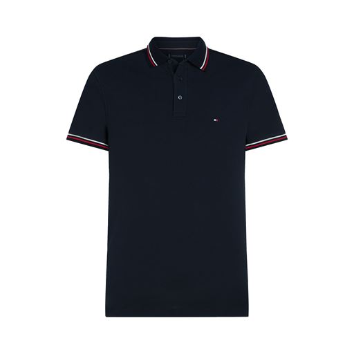 Tommy Hilfiger Tipped Polo, Desert Sky, XXL