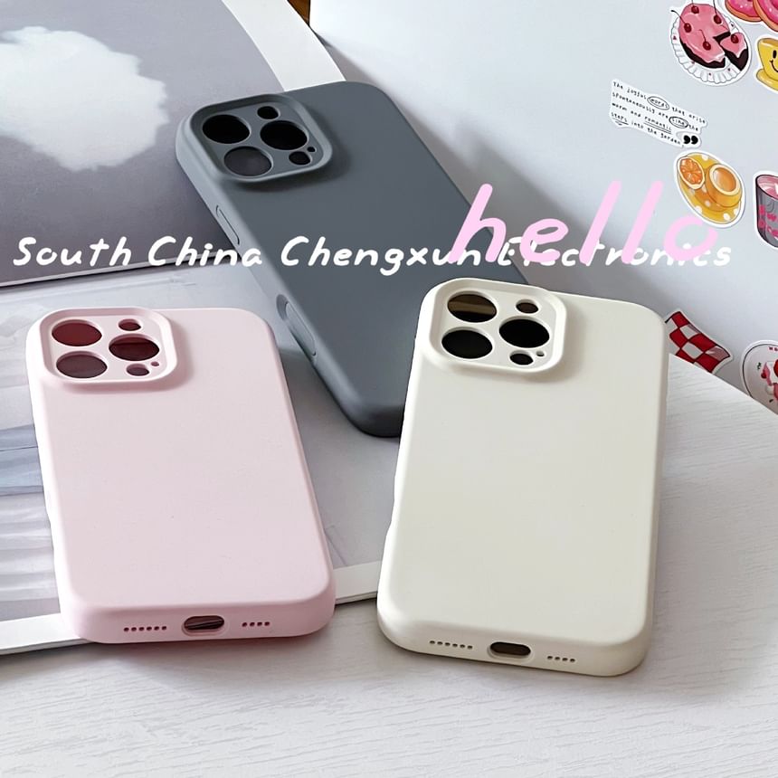 Rockit - Effen telefoonhoesje - iPhone 16 Pro Max / 16 Pro / 16 Plus / 16