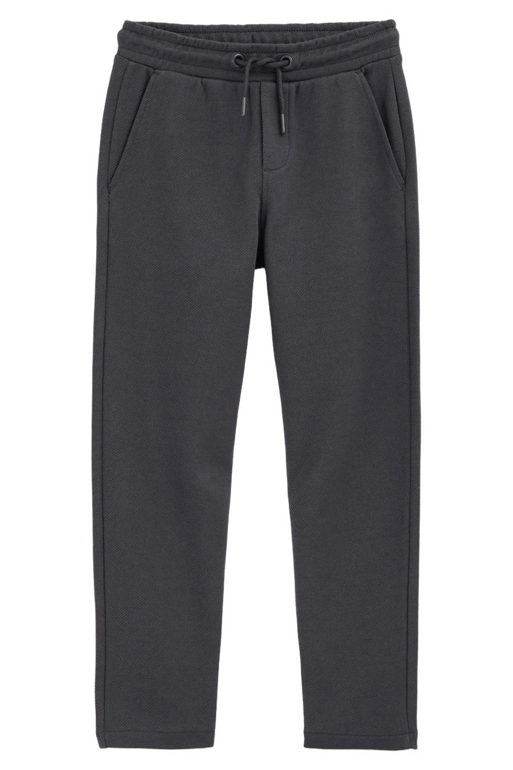 WE Fashion Blue Ridge slim sweatpant antraciet