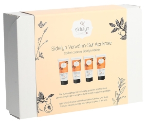 SIDEFYN Geschenkset Verwöhnset Aprikose Box