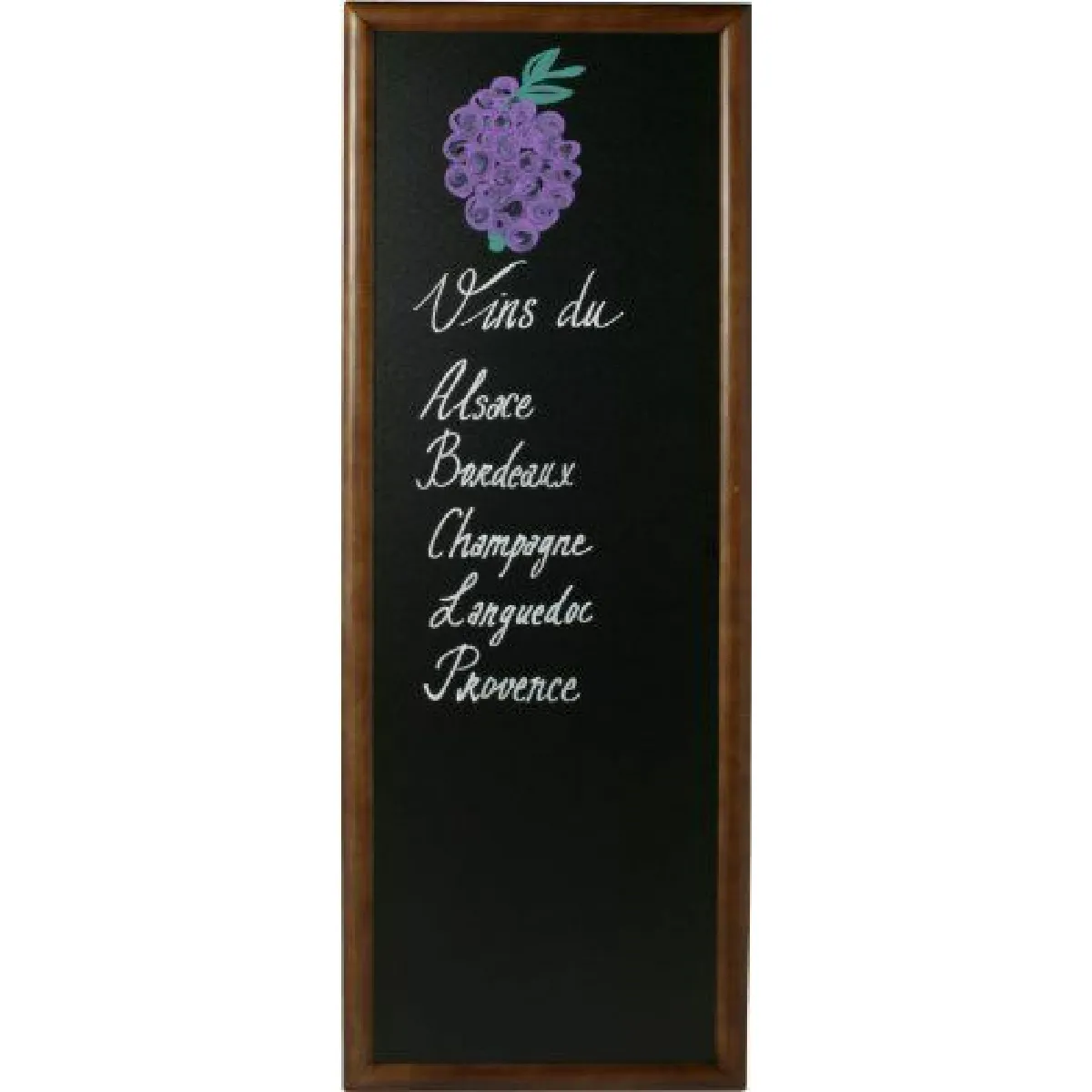 Securit Tableau noir mural 56 x 120 cm