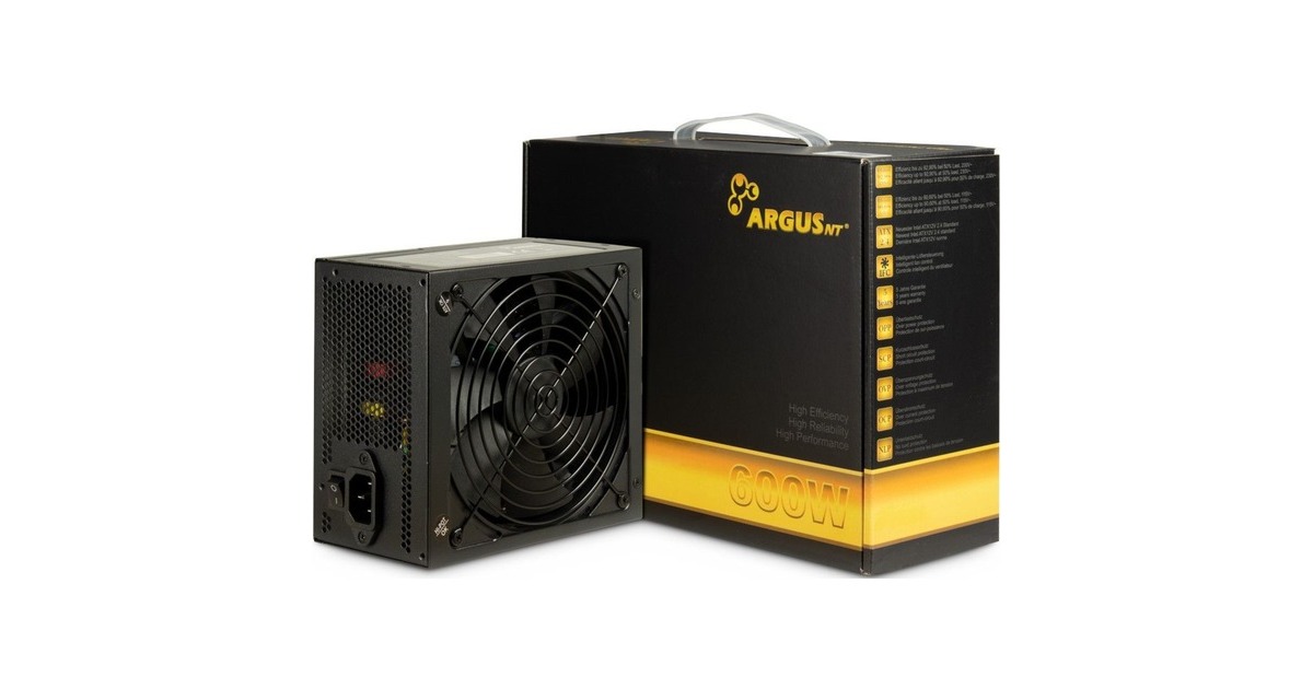 Inter-TechArgus GPS-600 600 watt voeding   (Zwart, 4x PCIe)