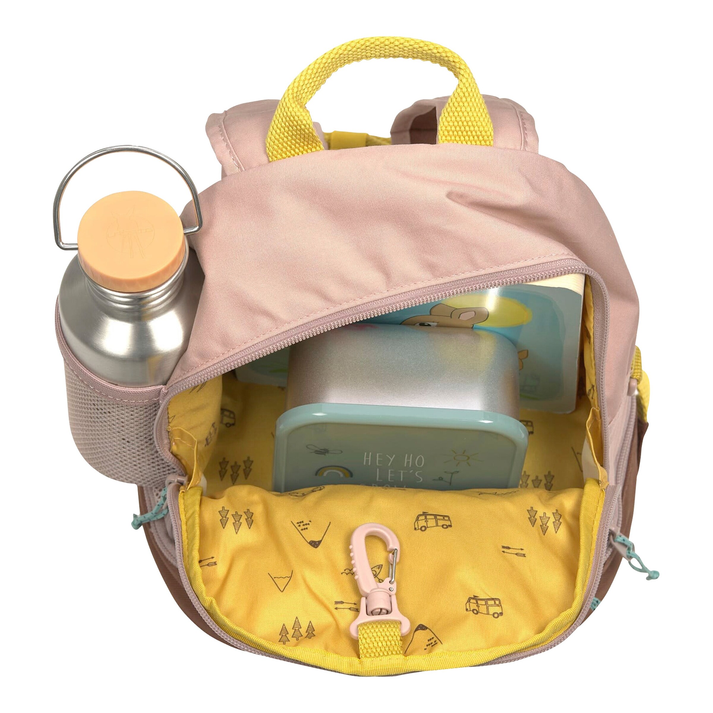 Lässig Kindergartenrucksack Mini Backpack Adventure Tipi rosa
