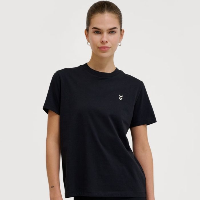 Hummel Dame T-shirts Pulse SS Tee Sort