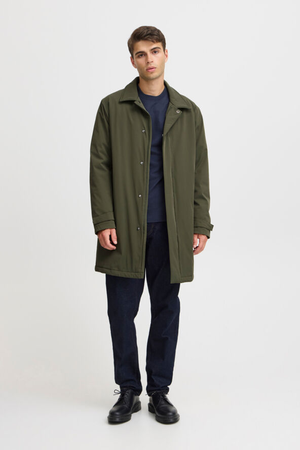 Casual Friday CFCLARK 0152 padded trench coat Deep depths