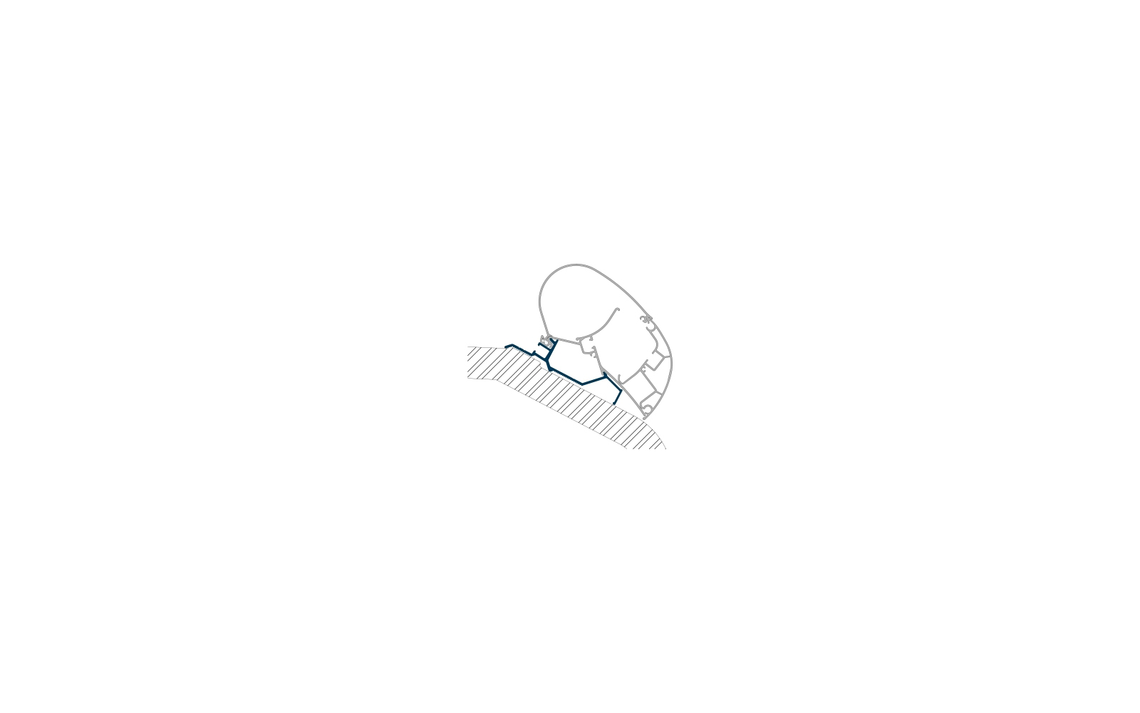 Dometic Adapter PR-LMC+TEC 4,5 m