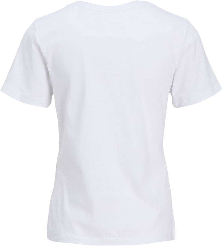 JJXX JXCARLY REG FIT SS TEE JRS Bright white/heart
