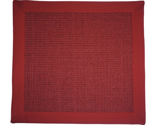 Sisal vloerkleed robijnrood 80x160 cm