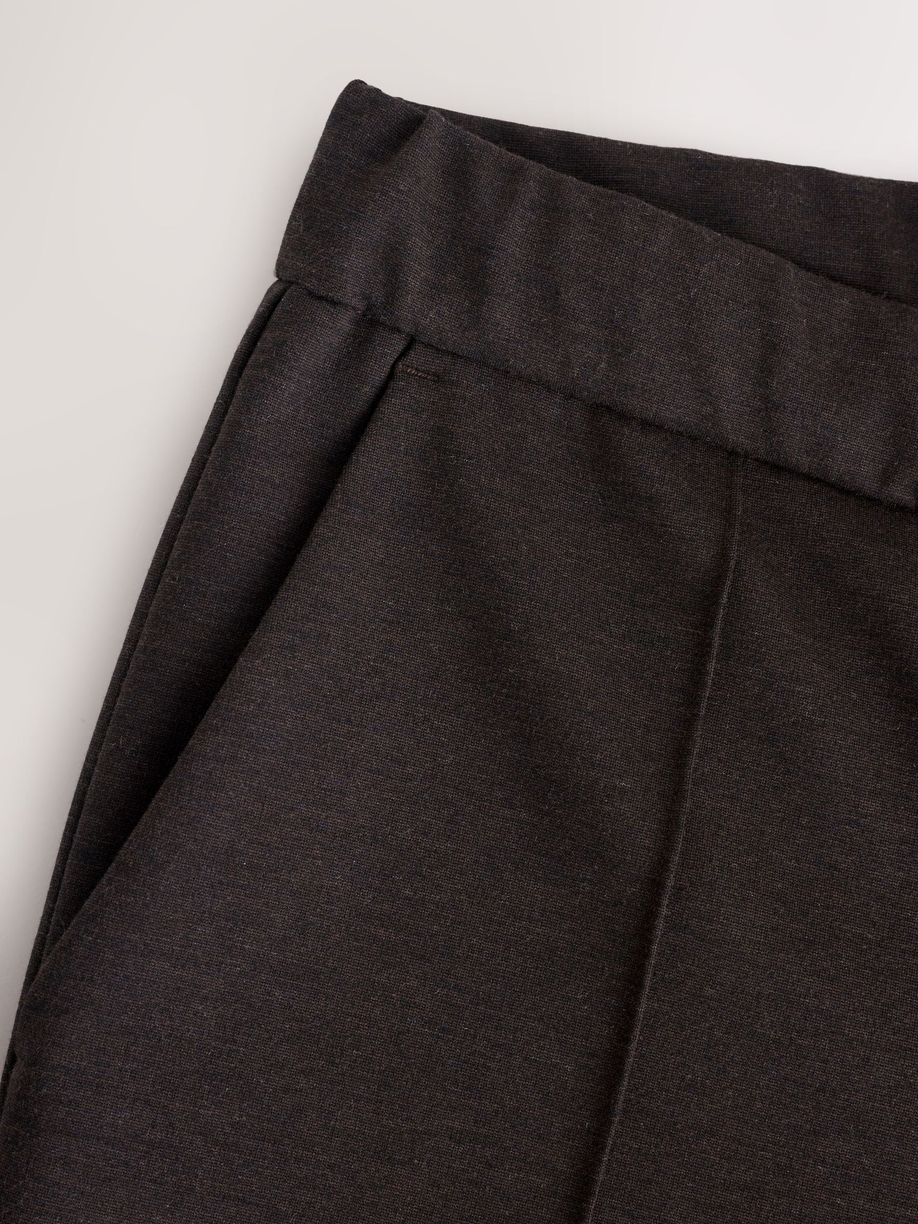 Bruin - Smart Elasticated Waistband Trousers With Wool Content