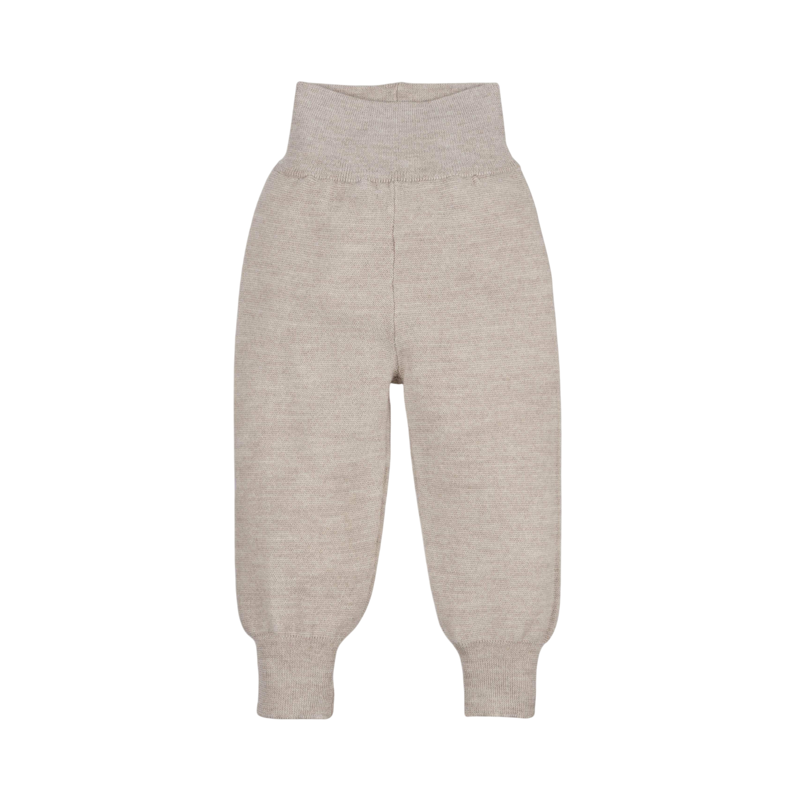 Baby Feinstrick Hose Merinowolle natur