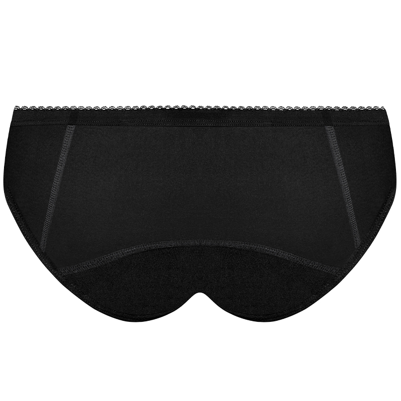 DIM Boxer Lace Stark<br>1 Stück, 44-46, schwarz mit Meshdetail