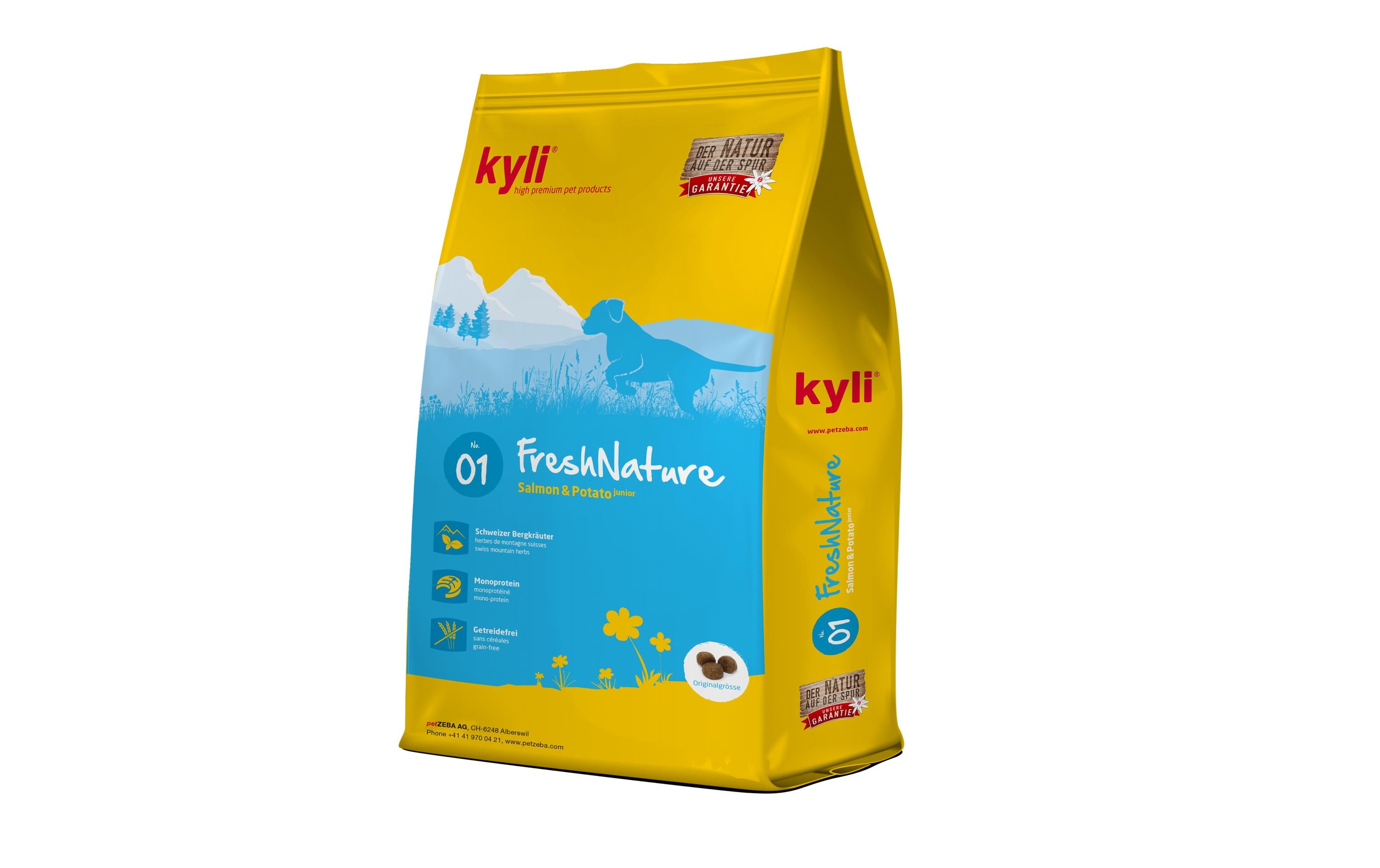 Trockenfutter FreshNature Nr. 1 Junior, 4 kgAlleinfuttermittel für Welpen