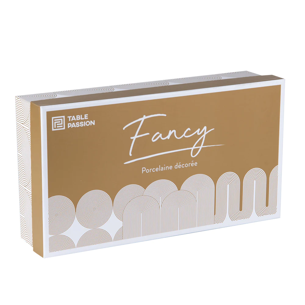 Coffret de 6 tasses Fancy 23 cl Table passion