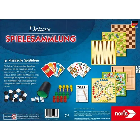 Noris Spiele Deluxe Spielesammlung