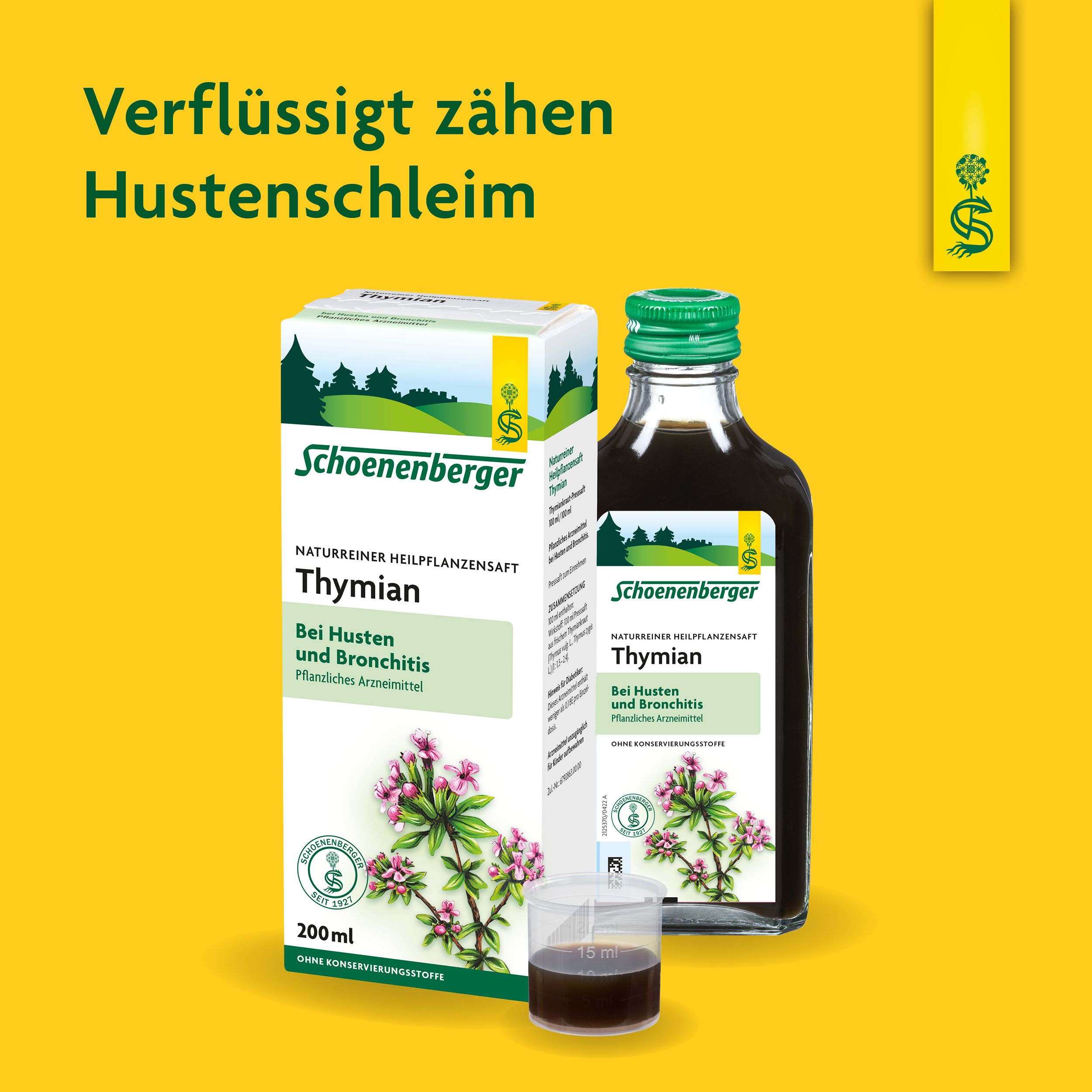 Schoenenberger® Heilpflanzensaft Thymian