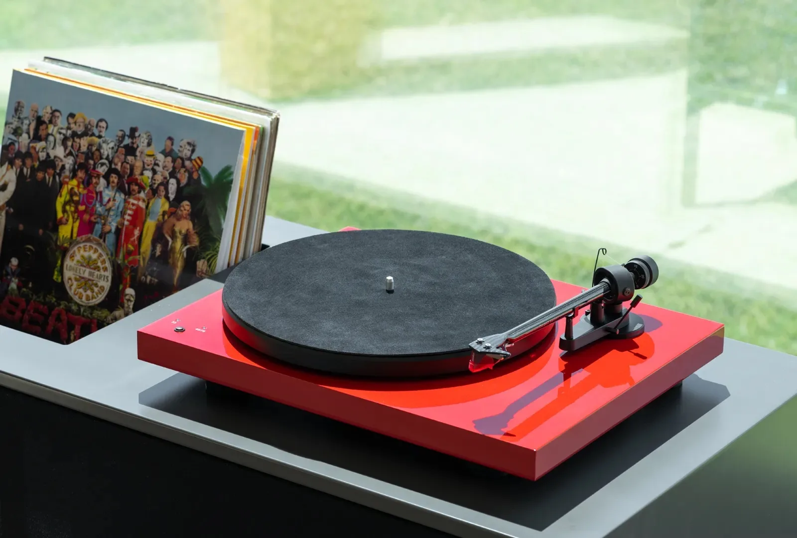 Couvre-plateau Pro-Ject Leather It Noir Plateaux et couvres-plateaux