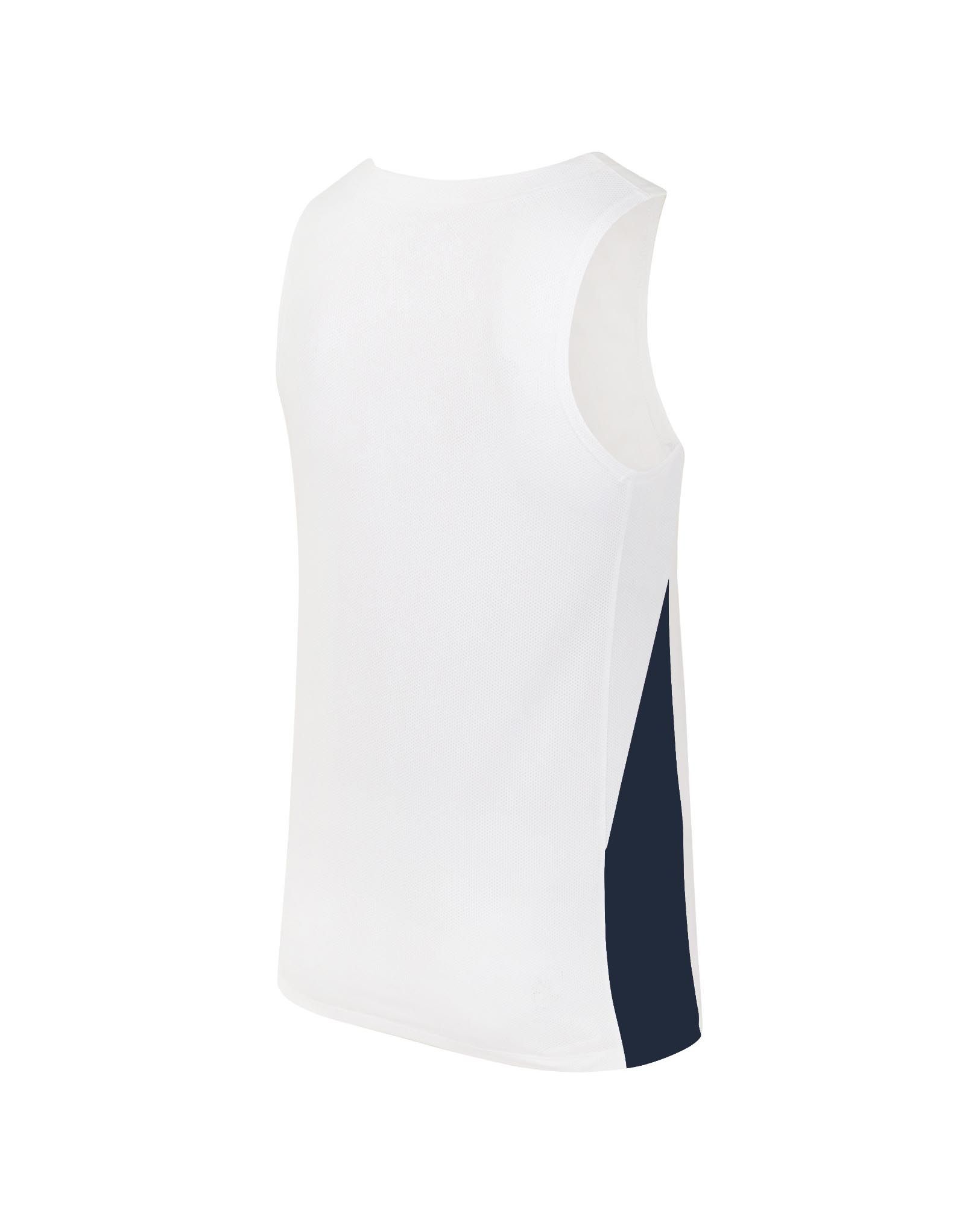 Maillot de basket Nike Team Blanc & Bleu Marine pour enfant