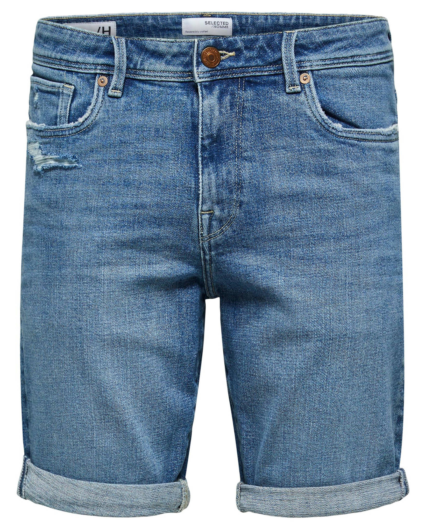 Selected Homme| Herren Jeansshort
