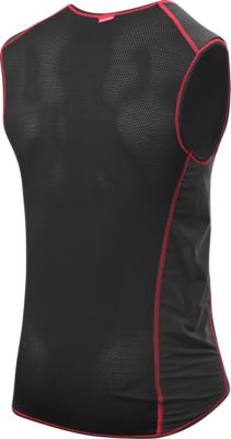 LöfflerWindstopper Singlet Transtex - schwarz