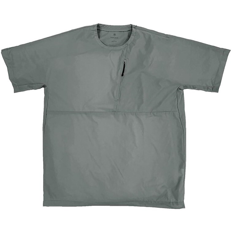 Snow Peak DWR Light LS Shirt Men Greykhaki