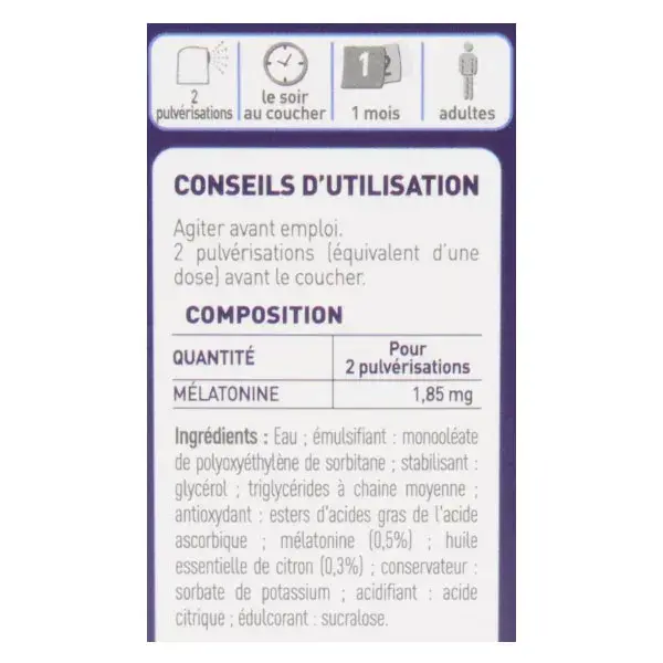 Spray Oral de Melatonina Juvamine Sleep 15ml