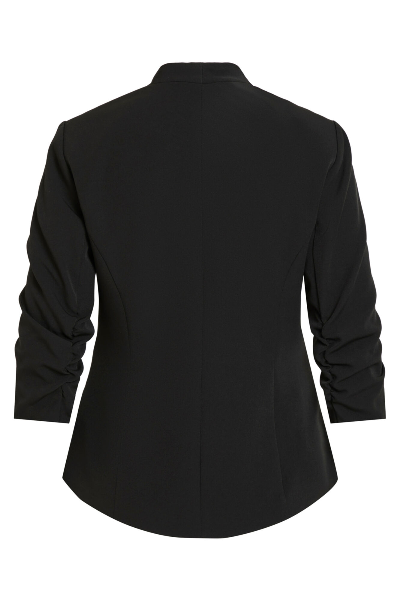 Blazer feminino com lapela - Preto
