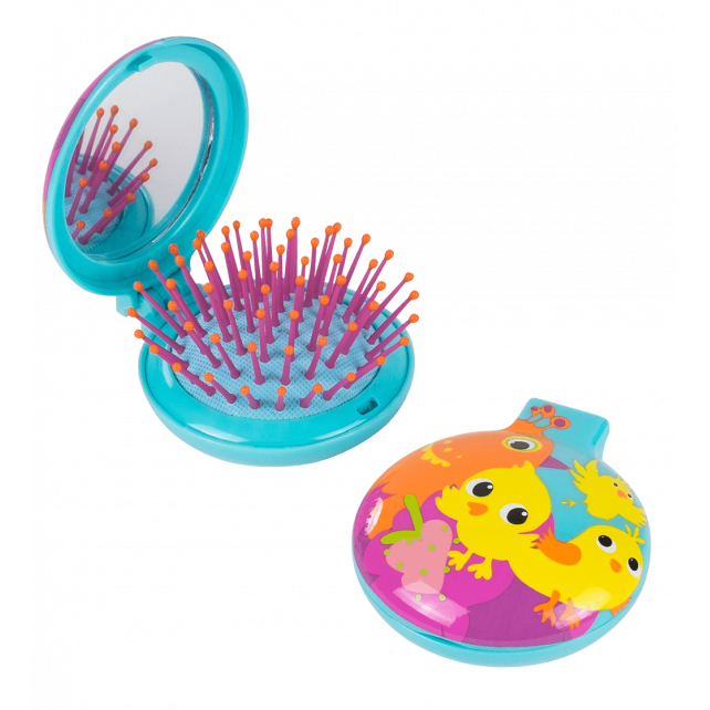 Brosse à cheveux miroir 2 en 1 - Lady Retro Enfants