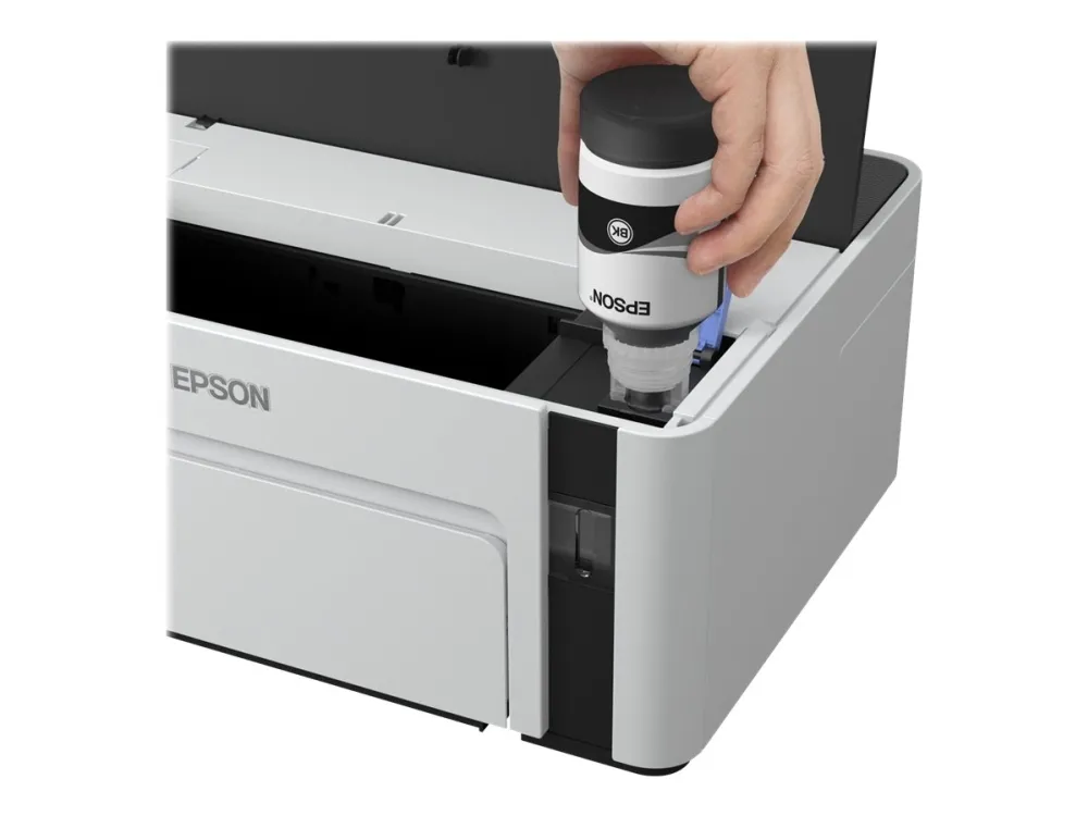 Epson EcoTank ET-M1120 - Printer - S/H - blækprinter - kan genopfyldes - A4/Legal - 1440 x 720 dpi - op til 15 spm - kapacitet: 150 ark - USB 2.0